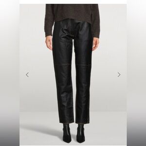 SAMSØE SAMSØE
Susanna Leather Trousers